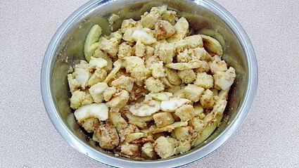 шарлотка из белого хлеба