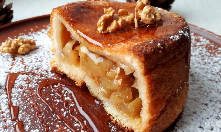 Рецепт шарлотка из сухого батона