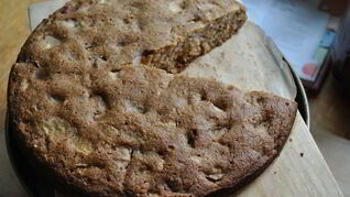 Шарлотка постная