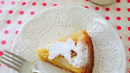 шарлотка с дыней