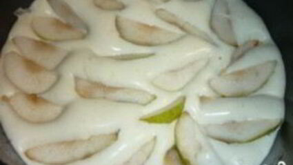 шарлотка с грушей в мультиварке