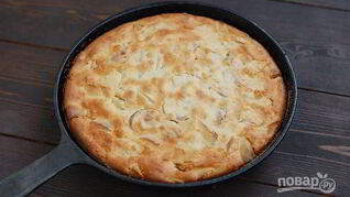 Шарлотка с кефиром