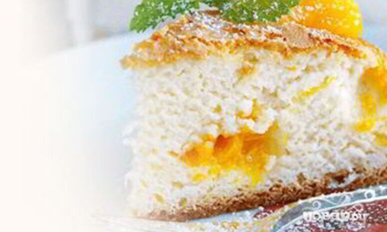 Рецепт шарлотка с мандаринами в мультиварке