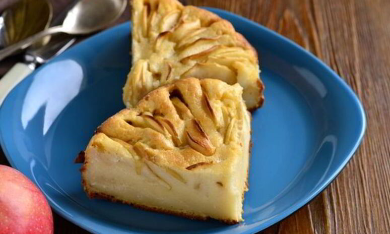 Рецепт шарлотка с манкой