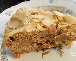 Шарлотка с отрубями