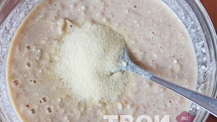 шарлотка с творогом