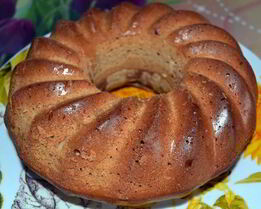 Шарлотка с вареньем