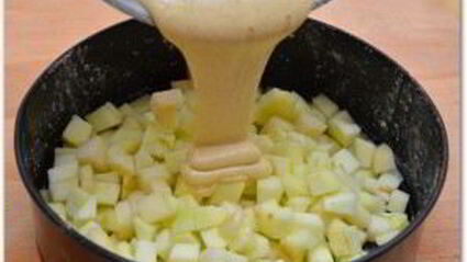 шарлотка с яблоками без разрыхлителя