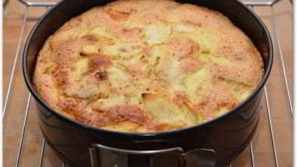 шарлотка с яблоками без разрыхлителя