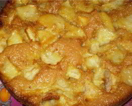 Шарлотка с яблоками