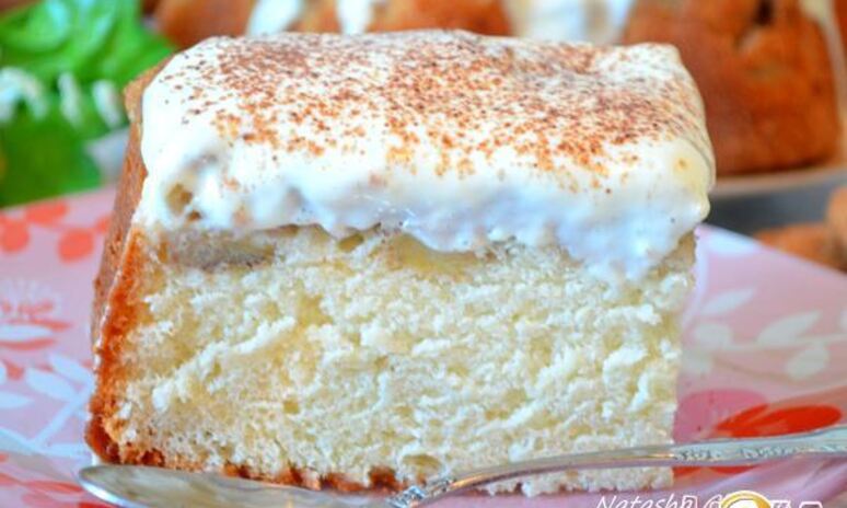 Рецепт шарлотка со сметанным кремом