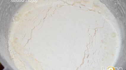 шарлотка со сметанным кремом