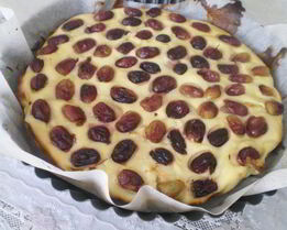 Творожная шарлотка с изюминкой