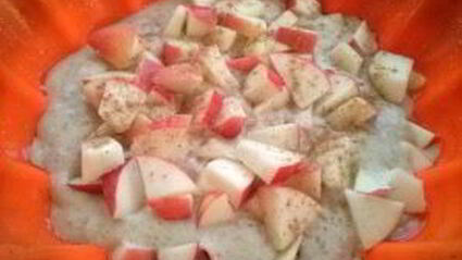 вегетарианская шарлотка без яиц