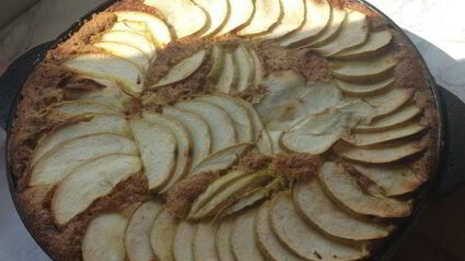 весенняя шарлотка