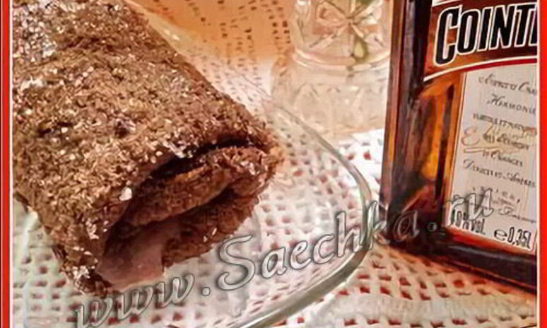 Рецепт шоколадный рулет