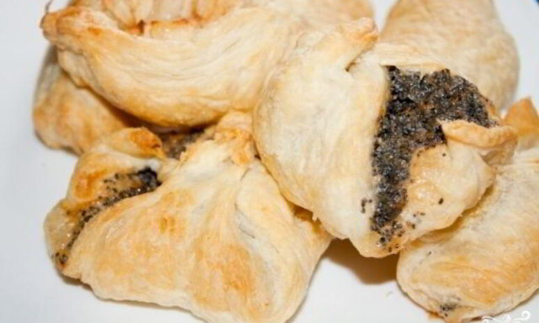 Рецепт слойки с маком