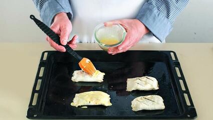 слойки с щавелем