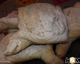 Слойки с творогом