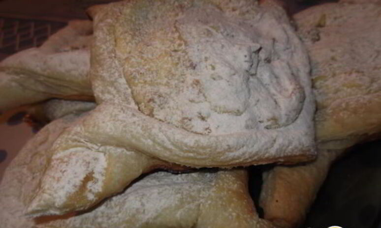 Рецепт слойки с творогом