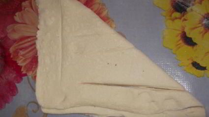 слойки с творогом