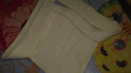 слойки с творогом