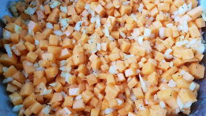 слойки с тыквой