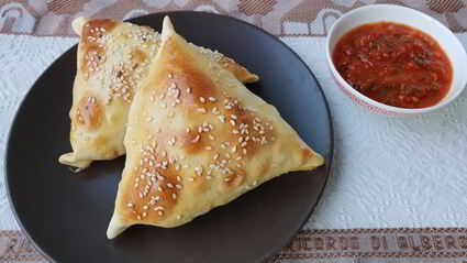 слойки с тыквой