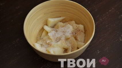 слойки с яблоками