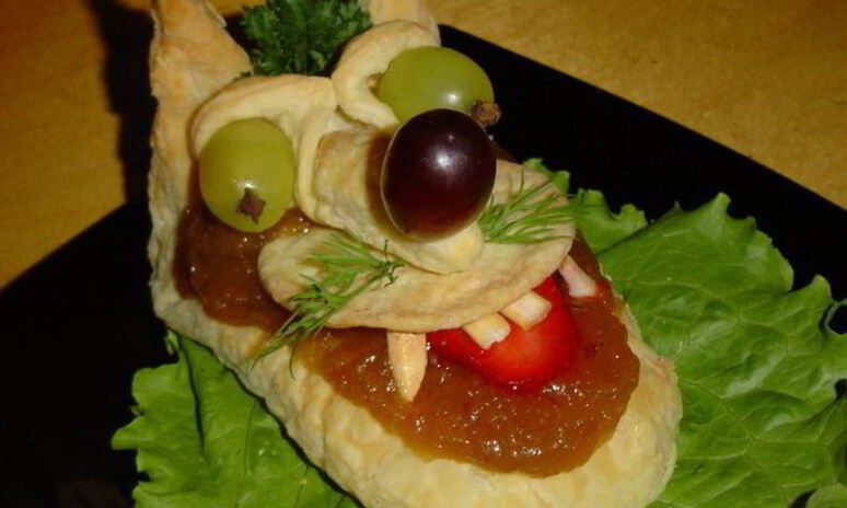 Рецепт слойки волк