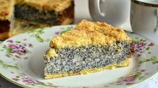 Маковый творожник