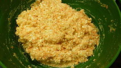 морковные сырники