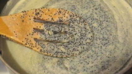 немецкий маковый творожник