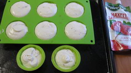 нежные творожники малиновый вулкан