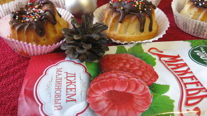 нежные творожники малиновый вулкан