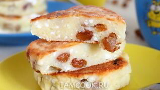 Пышные сырники с манкой