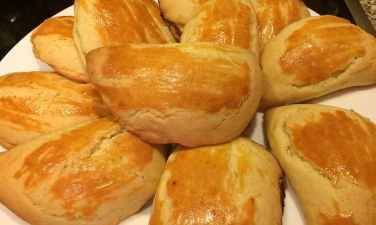 Рецепт сочни с творогом