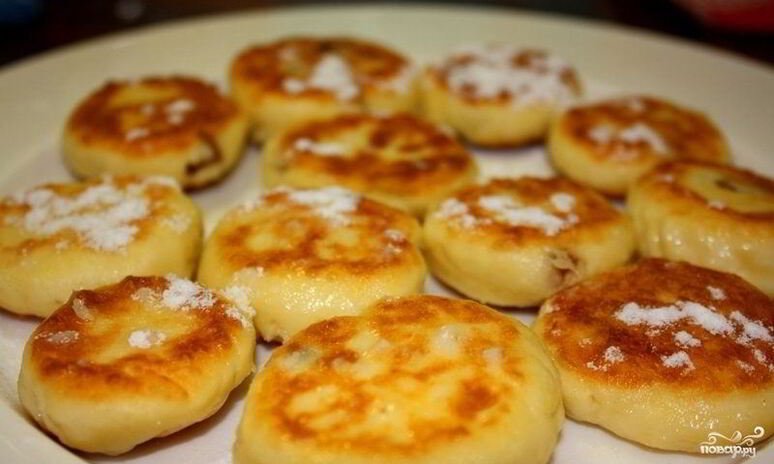 Рецепт сырники без яиц