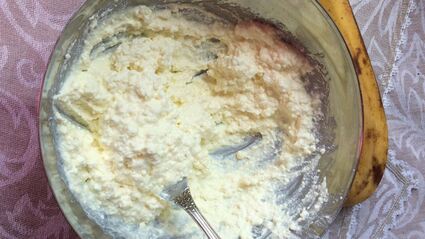 сырники с бананом