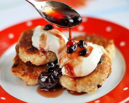 Сырники с изюмом без муки