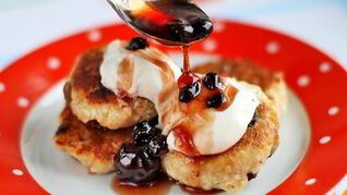 Сырники с изюмом без муки