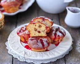 Сырники с изюмом в духовке