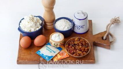 сырники с изюмом в духовке