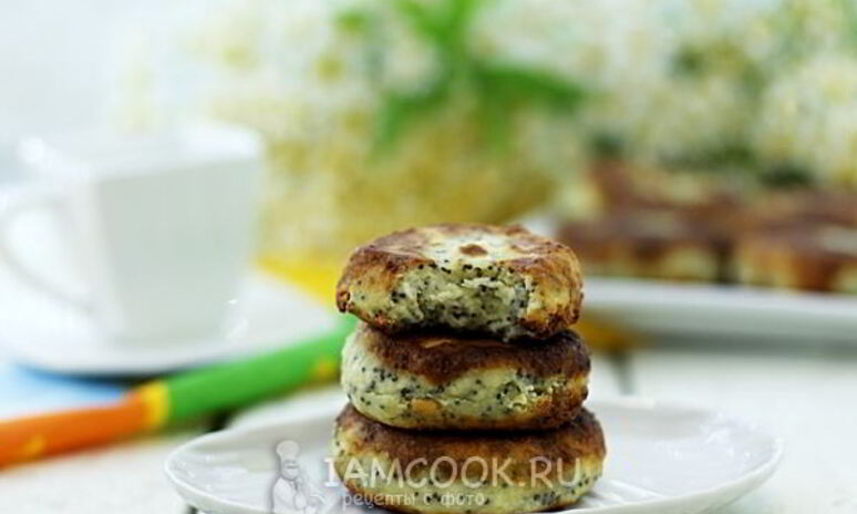 Рецепт сырники с маком