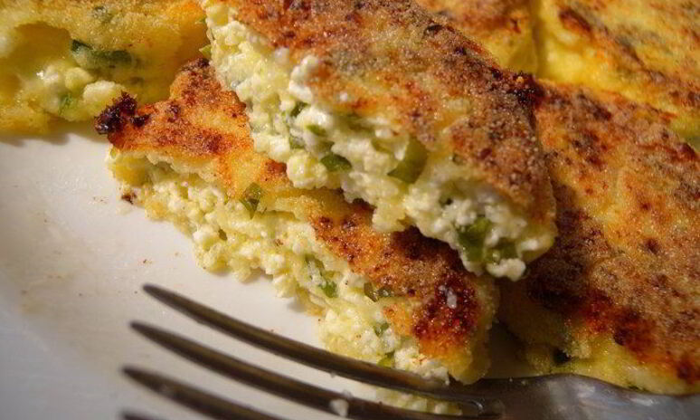 Рецепт сырники с твердым сыром и зеленью