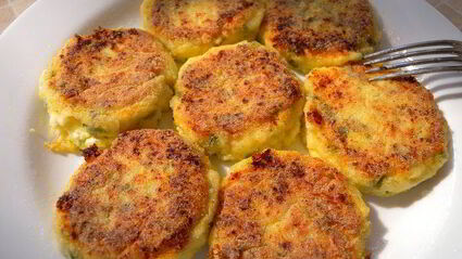 сырники с твердым сыром и зеленью