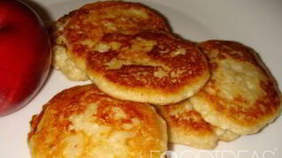 Сырники с яблоками