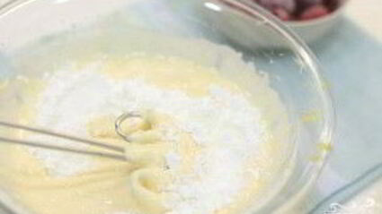 творожник с малиной