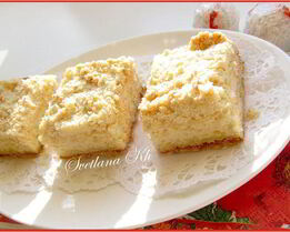 Творожник с яблоками и апельсиновой цедрой