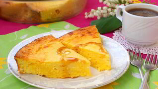 Творожник в духовке